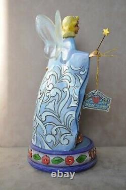 Jim Shore DREAMS COME TRUE Blue Fairy Disney Pinocchio 4010022 music & light