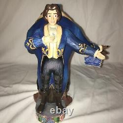 Jim Shore Disney A Beast Beneath A Spell Two Sided Statue Rare