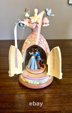 Jim Shore Disney A Dream is a Wish Your Heart Makes Cinderella Dress Music Box