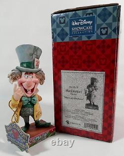Jim Shore Disney Alice In Wonderland Mad Cap Mayhem Mad Hatter. #4023529