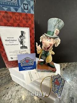 Jim Shore Disney Alice In Wonderland Mad Cap Mayhem Mad Hatter. #4023529 New