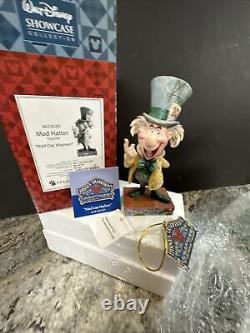 Jim Shore Disney Alice In Wonderland Mad Cap Mayhem Mad Hatter. #4023529 New
