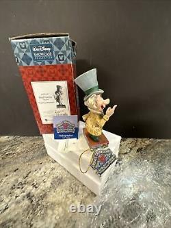 Jim Shore Disney Alice In Wonderland Mad Cap Mayhem Mad Hatter. #4023529 New