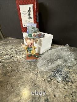 Jim Shore Disney Alice In Wonderland Mad Cap Mayhem Mad Hatter. #4023529 New