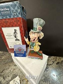 Jim Shore Disney Alice In Wonderland Mad Cap Mayhem Mad Hatter. #4023529 New