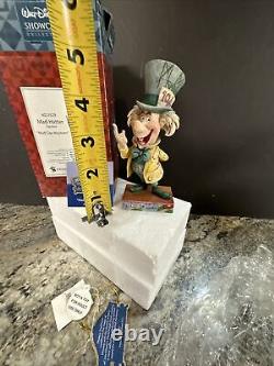 Jim Shore Disney Alice In Wonderland Mad Cap Mayhem Mad Hatter. #4023529 New