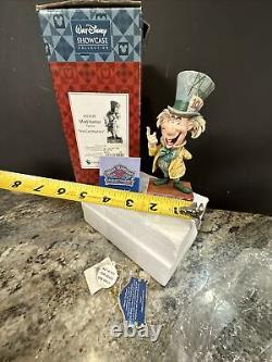 Jim Shore Disney Alice In Wonderland Mad Cap Mayhem Mad Hatter. #4023529 New