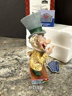 Jim Shore Disney Alice In Wonderland Mad Cap Mayhem Mad Hatter. #4023529 New