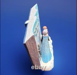 Jim Shore Disney Frozen Storybook Figurine? Act Of Love? Elsa Anna 4049644