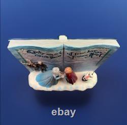 Jim Shore Disney Frozen Storybook Figurine? Act Of Love? Elsa Anna 4049644