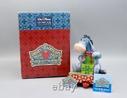 Jim Shore Disney Gift of the Season Eeyore Stocking Hanger 4023539 NEW IN BOX