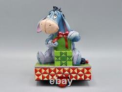 Jim Shore Disney Gift of the Season Eeyore Stocking Hanger 4023539 NEW IN BOX