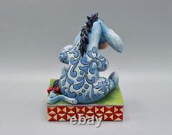 Jim Shore Disney Gift of the Season Eeyore Stocking Hanger 4023539 NEW IN BOX