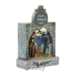 Jim Shore Disney Haunted Mansion Diorama Ghostly Graveyard Guardian #6017932
