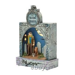 Jim Shore Disney Haunted Mansion Diorama Ghostly Graveyard Guardian #6017932
