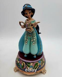 Jim Shore Disney Jasmine Figurine with Sonata Collection Base in Box