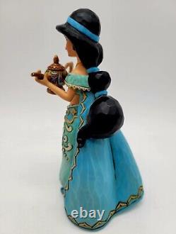 Jim Shore Disney Jasmine Figurine with Sonata Collection Base in Box