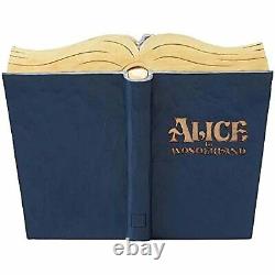 Jim Shore Disney Merry Unbirthday Alice in Wonderland Storybook Figurine 4049642