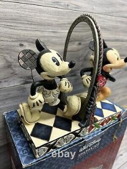 Jim Shore Disney Mickey Mouse MIRROR 80 Years Of Laughter Jim Shore Figure