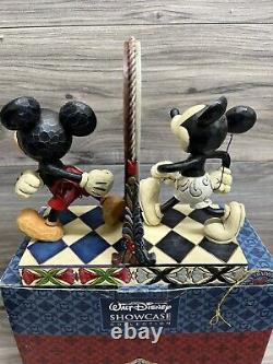 Jim Shore Disney Mickey Mouse MIRROR 80 Years Of Laughter Jim Shore Figure