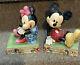 Jim Shore Disney Mickey And Minnie Book Ends Showcase Traditions Enesco