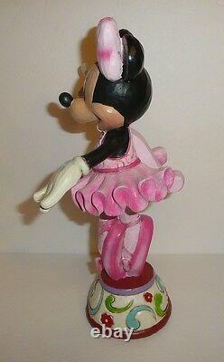 Jim Shore Disney Minnie Mouse Nutcracker Figurine Tradition Showcase Tutu Dance