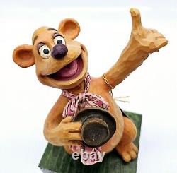 Jim Shore Disney Muppets Fozzie Bear 6 Figurine Wakka Wakka in Box with Tags