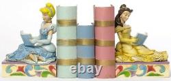 Jim Shore Disney Princess Bookends NEW 4033970