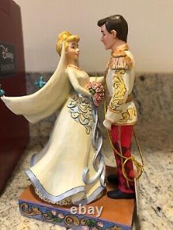 Jim Shore Disney Princess HAPPILY EVER AFTER Cinderella Prince Wedding 4056748