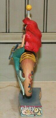 Jim Shore Disney Princess of Sea Ariel Little Mermaid Carousel Horse 4011742