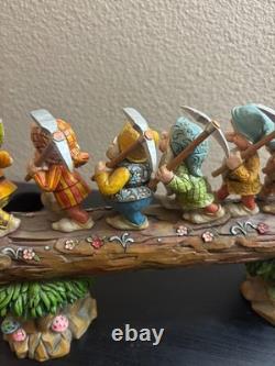 Jim Shore Disney Showcase Traditions Seven Dwarfs Homeward Bound 4005434 Enesco