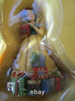 Jim Shore Disney Snow White And The Seven Dwarfs Ornament 9 Pc Set Apple New