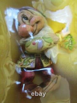 Jim Shore Disney Snow White And The Seven Dwarfs Ornament 9 Pc Set Apple New