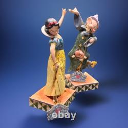 Jim Shore Disney? Snow White Dopey Sneezy? Dancing Partners? 4031494