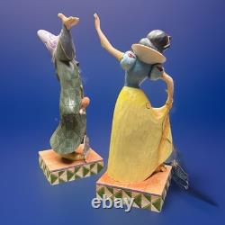 Jim Shore Disney? Snow White Dopey Sneezy? Dancing Partners? 4031494