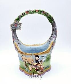 Jim Shore Disney Snow White Easter Basket Figurine Tale That Started Them All