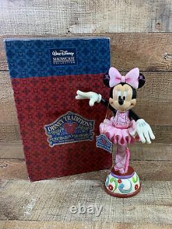 Jim Shore Disney Tradition Minnie Mouse Nutcracker Figurine Showcase Tutu Dance