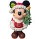 Jim Shore Disney Traditions 17 Mickey Mouse Figure Old St. Mick New