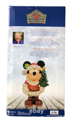 Jim Shore Disney Traditions 17 Mickey Mouse Figure Old St. Mick New