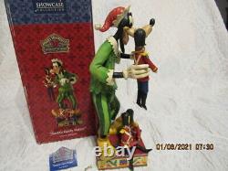 Jim Shore Disney Traditions 2006 Santa's Goofy Helper Figurine 4005627 Mib