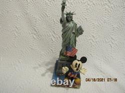 Jim Shore Disney Traditions 2007 Liberty & Justice For All Mickey Figurine Mib