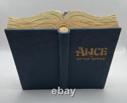 Jim Shore Disney Traditions Alice In Wonderland Happy Unbirthday Storybook