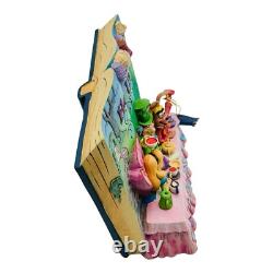Jim Shore Disney Traditions Alice In Wonderland Happy Unbirthday Storybook NEW
