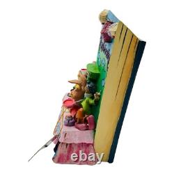 Jim Shore Disney Traditions Alice In Wonderland Happy Unbirthday Storybook NEW