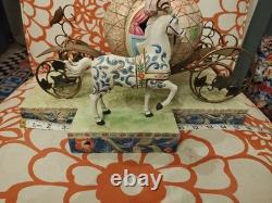 Jim Shore Disney Traditions An Enchanted Coach Awaits You Set #4007220