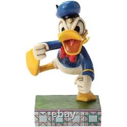 Jim Shore Disney Traditions Angry Donald Duck Stone Resin Figurine 4032856