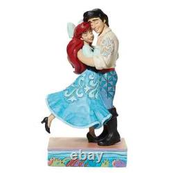 Jim Shore Disney Traditions Ariel & Eric In Love Figurine