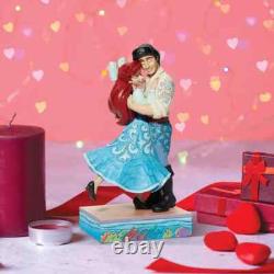 Jim Shore Disney Traditions Ariel & Eric In Love Figurine