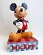 Jim Shore Disney Traditions Big Smile Big Heart Mickey Mouse Figure 4009262 15