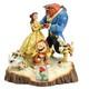 Jim Shore Disney Traditions Beauty & The Beast Carved By Heart Figurine 4031487